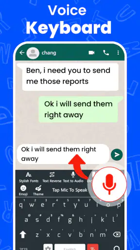 Easy English Voice Keyboard screenshot