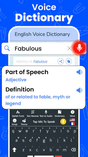 Easy English Voice Keyboard screenshot