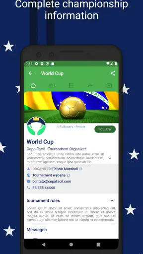 Easy Tournament: Organize Now! screenshot