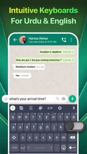 Easy Urdu Keyboard اردو Editor screenshot