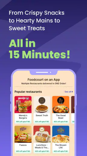 EatSure QuickiES Food Delivery screenshot