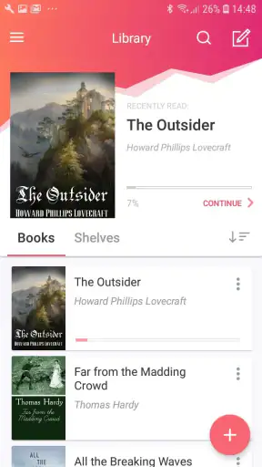 eBoox: ePub PDF e-book Reader screenshot