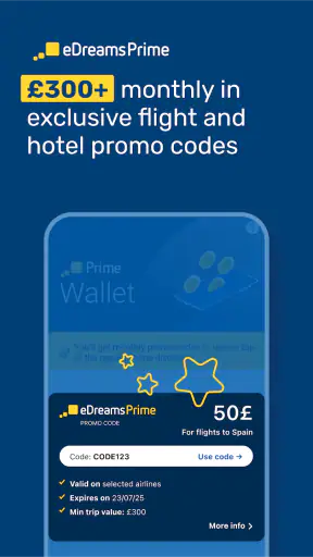 eDreams: Flights, Hotels, Cars screenshot