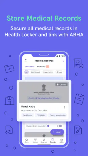 Eka Care: Records, Trackers screenshot