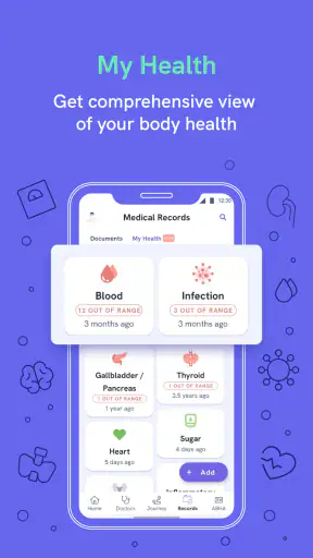 Eka Care: Records, Trackers screenshot