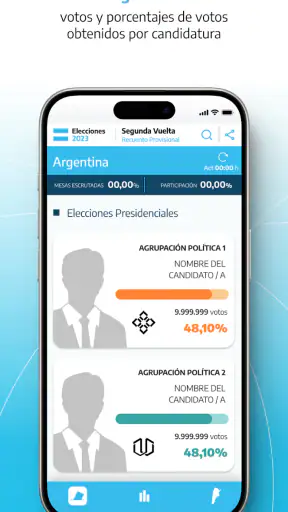 Elecciones Argentina 2023 screenshot
