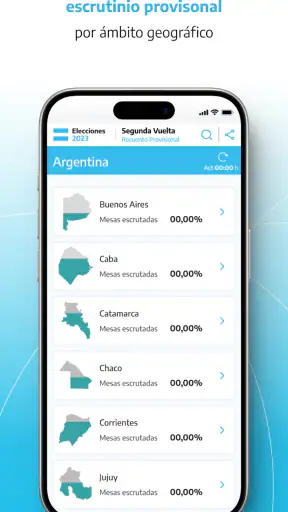 Elecciones Argentina 2023 screenshot