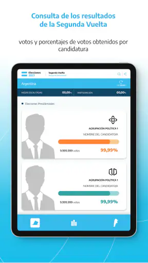 Elecciones Argentina 2023 screenshot