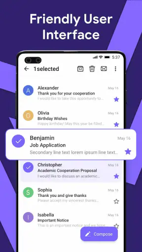 Email Lite - Smart Mail screenshot