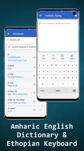 English to Amharic Translator screenshot