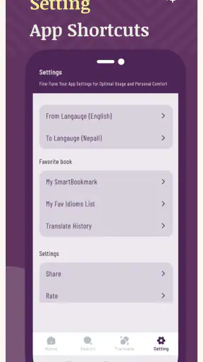 English to nepali translator screenshot