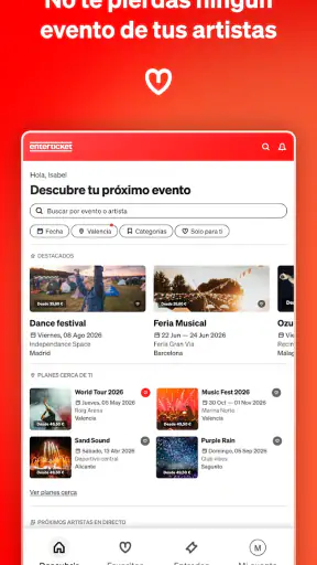 Enterticket - App de entradas screenshot