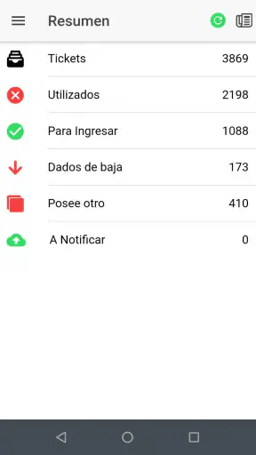 EntradaUno Accesos (SC) screenshot