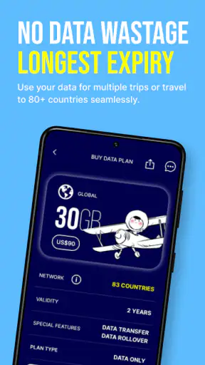 Eskimo: eSIM Travel Internet screenshot