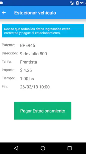 Estacionamiento Medido Rosario screenshot