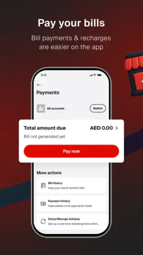 Etisalat UAE screenshot
