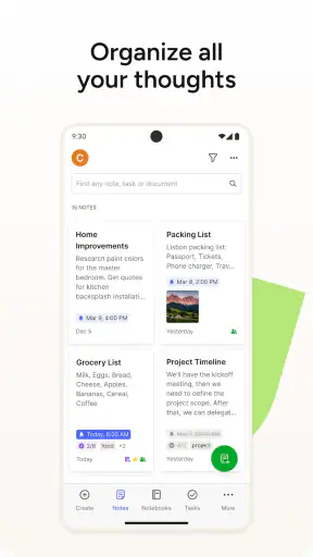 Evernote - منظم الملاحظات screenshot