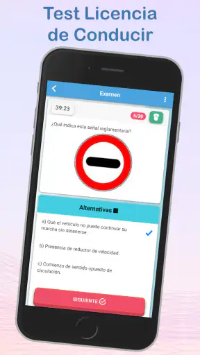 Examen teórico Argentina 2025 screenshot