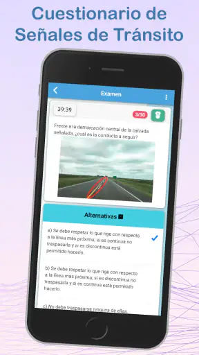 Examen teórico Argentina 2025 screenshot