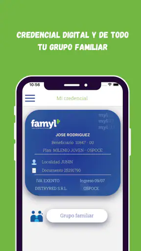 Famyl App screenshot