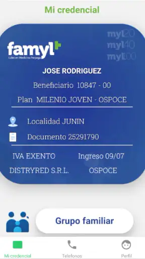 Famyl App screenshot