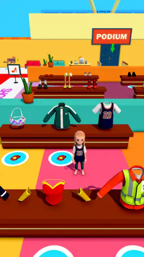 Fashion Doll Dress Up Show screenshot