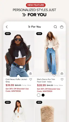 Fashion Nova screenshot