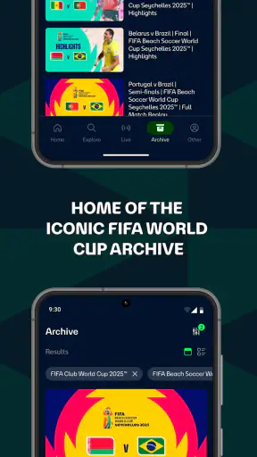 FIFA+ | Football streaming app screenshot