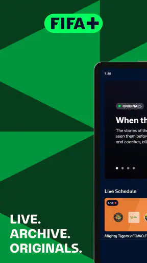 FIFA+ | Football streaming app screenshot