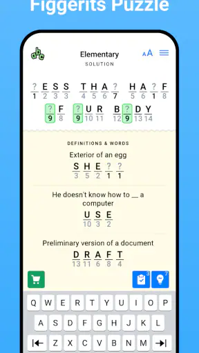 Figgerits - Word Puzzle Game screenshot