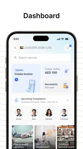 Filings UAE screenshot