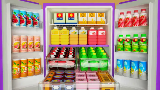 Fill the Fridge: ترتيب الثلاجه screenshot