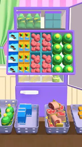 Fill the Fridge: ترتيب الثلاجه screenshot
