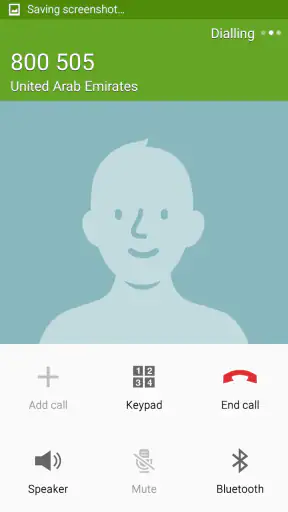 Five Card Dialer screenshot