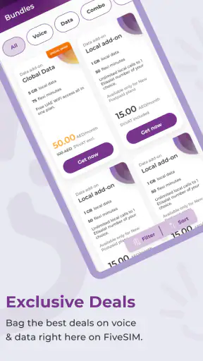 FiveSIM screenshot