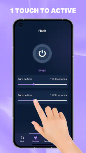 Flashlight Alert on Call & SMS screenshot