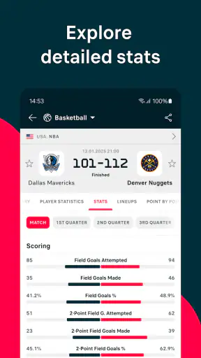 Flashscore: Live Scores & News screenshot
