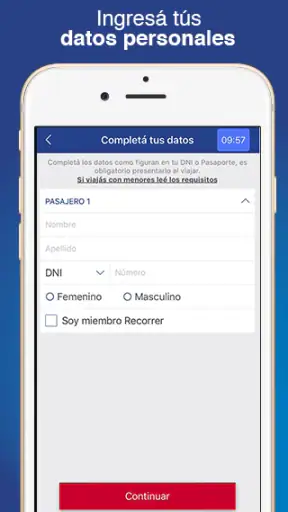 Flechabus screenshot