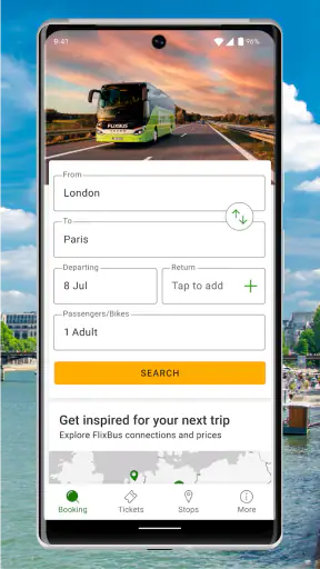 FlixBus & FlixTrain screenshot