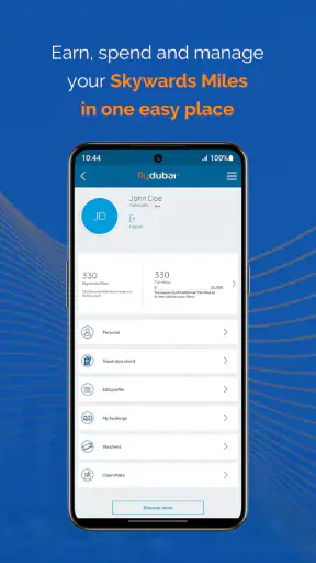 flydubai screenshot