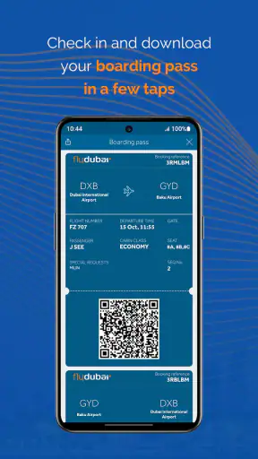 flydubai screenshot