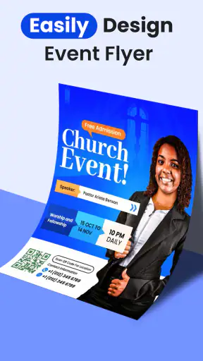 Flyers, Poster Maker, Design screenshot