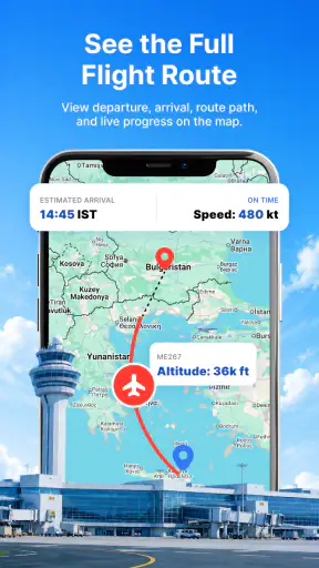 FlyTrack - Flight Tracker screenshot