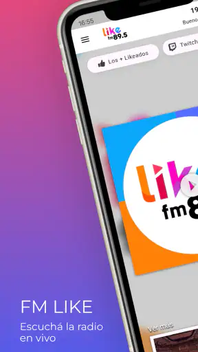 FM LIKE 89.5 (App Oficial) screenshot
