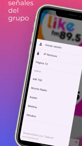 FM LIKE 89.5 (App Oficial) screenshot