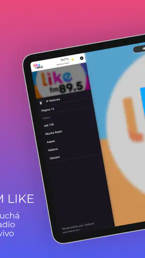 FM LIKE 89.5 (App Oficial) screenshot