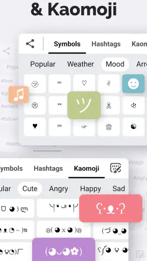 Fonts Art: Cute Keyboard Font screenshot
