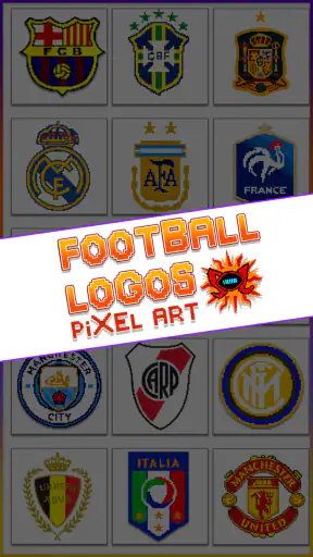Football Pixel Art Coloring screenshot