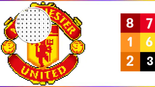 Football Pixel Art Coloring screenshot