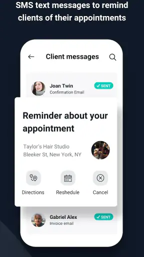 Fresha for business screenshot
